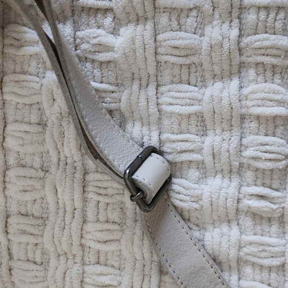 Anthropologie Cut n' Paste Cream Crossbody Bag - Picture 9 of 13